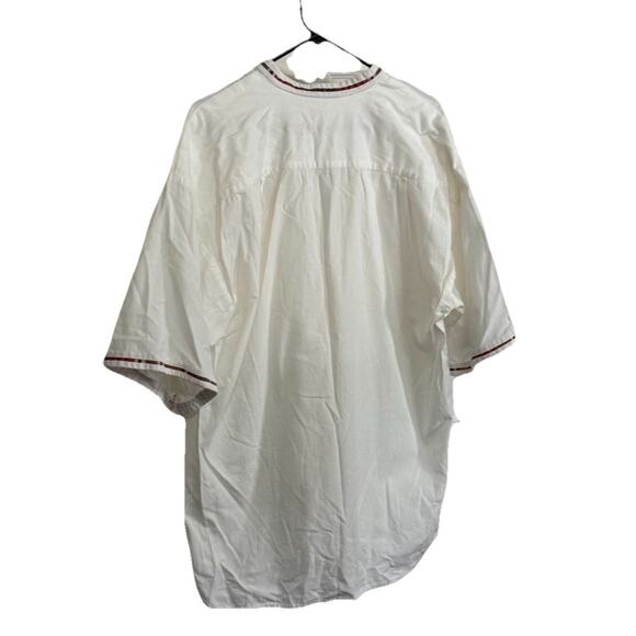 Ethnic Southwestern Native Top Lace Up Front Unisex XL Peasant Festival Outdoor - Picture 6 of 8